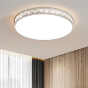 温馨创意客厅灯圆形，led吸顶灯具房间，主卧室灯饰现代简约2024