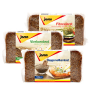 德国进口面包捷森黑麦面包燕麦谷物切片吐司粗粮代餐早餐食品500g