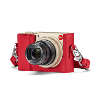 Leica/徕卡 C-LUX相机保护套 灰褐色18848 深蓝色18849 红色18850