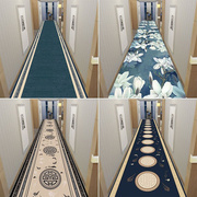 中式走廊过道地毯地垫家用玄关防滑垫酒店宾馆楼梯地毯脚垫可定制
