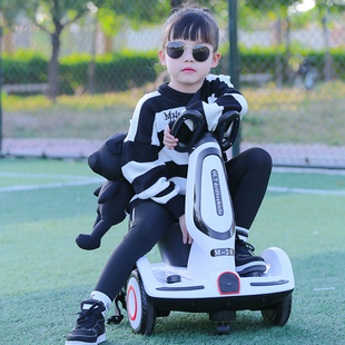 网红儿童电动车宝宝遥控漂移车可坐小孩玩具车，婴幼充电平衡车