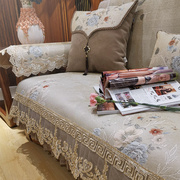 新中式靠垫沙发抱枕靠背卧室大靠枕含芯布艺抱枕套实木 天姿添彩