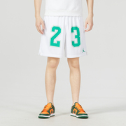 Nike耐克AJ短裤男裤2024春季宽松运动裤篮球裤透气休闲五分裤