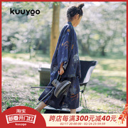 KUUYOO原创设计师款儿童日系和风上衣套装中大女童夏季裤子棉麻