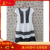 品牌夏季雪纺刺绣，中袖宽松蕾丝，裙子14a08