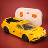 积木赛车兰博基尼跑车，男孩子汽车拼装模型玩具乐高遥控车，科技编程