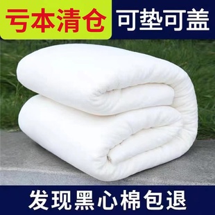 棉絮棉被芯学生宿舍铺床垫被棉花，被子加厚保暖春秋冬被棉胎被褥子