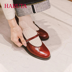 haruta日系法式学生jk制服复古鞋