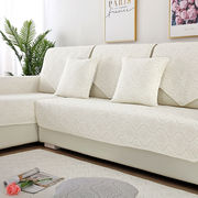 沙发垫四季通用纯棉布艺防滑中式实木坐垫全棉沙发巾套罩简约现代