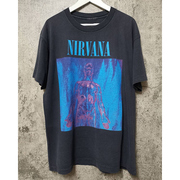 Nirvana涅盘摇滚乐队重金属天使朋克风大图印花男女短袖复古T恤潮