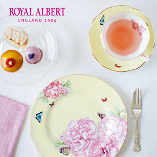 RoyalAlbert皇家阿尔伯特米兰达可儿设计款骨瓷咖啡杯碟英式茶杯