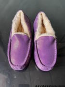 澳洲羊皮毛一体豆豆鞋女冬加绒保暖平底懒人，一脚蹬雪地靴