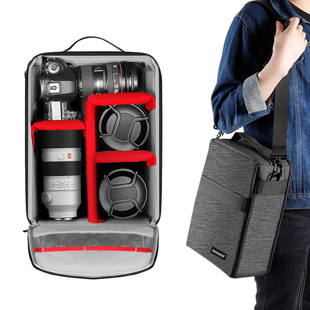 neewer纽尔单肩相机包摄影包单反，数码微单长焦镜头收纳包斜跨背包手提包出差商务外拍旅行包户外便捷