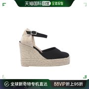 香港直邮CastaÑer 女士 踝部系带坡跟鞋 CAROL8ED