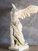 卢浮宫胜利女神欧式软装摆件，树脂工艺品天使雕塑，装饰摆台人物