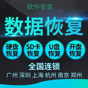 电脑固态移动硬盘数据恢复维修服务U盘内存sd卡视频文件修复软件