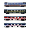 奋发仿真轨道儿童模型，电动玩具刷绿蓝红白皮，火车yz25tg硬座客车厢
