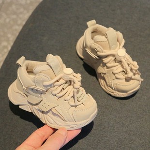 宝宝学步鞋春秋季婴幼儿运动鞋，软底男女童，老爹鞋1-2一3岁小童棉鞋