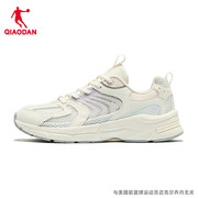 中国乔丹运动鞋跑步鞋女鞋2024春季网面透气减震回弹轻便跑鞋