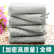 洗碗布全棉加厚抹布小方巾纯棉厨房专用棉纱布吸水不掉毛家用麻布