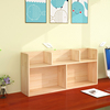 简易实木桌上桌面书架学生用小书架，收纳多层书柜，办公书桌飘窗置物