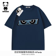 HiPanda你好熊猫短袖男女装夏季动漫卡通透气印花圆领半袖T恤