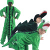 元旦儿童节男女幼儿童舞蹈演出服成人学生话剧短款动物鳄鱼表演服