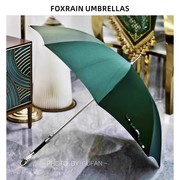 foxrain晴雨两用长柄伞绿宝石英国风轻奢高颜值防晒防紫外线女伞