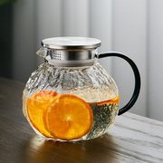 玻璃茶壶耐高温加厚过滤泡茶壶大容量家用玻璃水壶办公室花茶壶