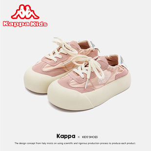 kappakids卡帕儿童德训鞋，2024春秋女童，透气板鞋百搭中大童鞋
