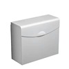 卫生间厕纸盒太空铝纸巾，架防水厕纸架卷纸盒，免打孔浴室手纸盒厕所