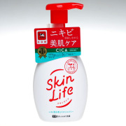 保税仓 日本原装COW牛乳石碱共进社skinlife祛痘洁面泡沫洗面奶