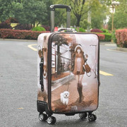 学生拉杆箱女24寸结实耐用行李箱男26寸可爱密码箱大容量28寸皮箱