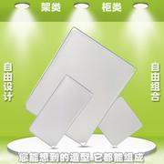 。塑料diy魔片衣柜透明分层板分隔板卡扣多功能隔断挡板格片收纳