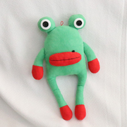 手工刺绣自制作美人青蛙玩偶布偶公仔布艺手缝娃娃diy材料包礼物