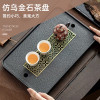 仿乌金石茶盘家用简约小型功夫茶具，茶台茶托盘排水式干泡茶台茶托