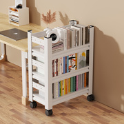 铁艺书架置物架可移动儿童简易书柜客厅收纳柜储物柜厨房储物架子