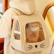 猫包便携外出双肩背包透气猫书包手提大空间猫箱小型犬狗狗宠物包