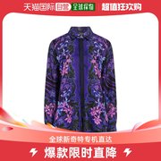 香港直邮潮奢 Versace 女士Blouses 花朵衬衫