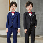 七岁男孩子钢琴演奏唱歌主持套西装春秋韩版结婚花童宝宝周岁礼服