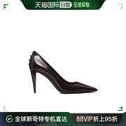 99新未使用香港直邮Valentino ROCKSTUD 徽标高跟鞋 2W0S0GX1