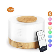 家用小电器精油木纹j香薰机超声波加湿器Essential oil diffuser