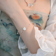 『十里荷香』天然淡水珍珠手链女925纯银银小众轻奢高级感新中式