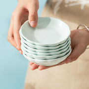 6个南瓜小味碟家用陶瓷，骨蘸料碟吐骨碟子创意小吃，碟火锅酱料碟