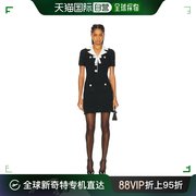 香港直邮潮奢 Self-Portrait 女士 针织蝴蝶结迷你连衣裙 RS24068