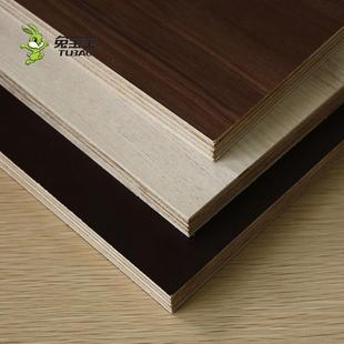 兔宝宝e017高端true感板材，柳桉木生态免漆板多层实木家具板
