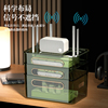 wifi无线路由器收纳盒，光猫放置盒子桌面，机顶盒置物架电线整理神器