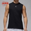 耐克男子训练健身速干无袖Jordan篮球T恤背心2024夏款FN5857-010