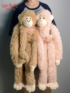 赛特正版经典毛绒玩具猴子公仔可以挂脖的长臂猿玩偶情侣生日礼物