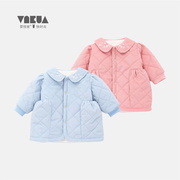 女童棉服冬装儿童棉衣宝宝，加棉加厚保暖洋气外套86752